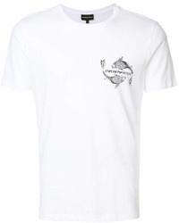 Emporio Armani Mixed Print T Shirt