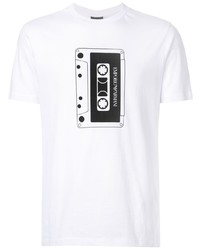Emporio Armani Mixtape Print T Shirt