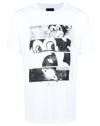 PS Paul Smith Monkey Comic Strip Print T Shirt