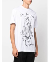 Philipp Plein Monsters Logo Print T Shirt