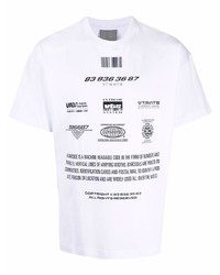 VTMNTS Motif Print T Shirt