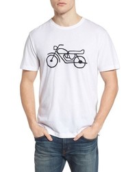 French Connection Motorcycle Crewneck T Shirt