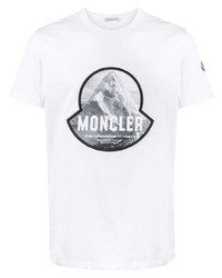 Moncler Mountain Print T Shirt