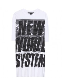 Marc by Marc Jacobs New World System Printed Cotton T Shirt