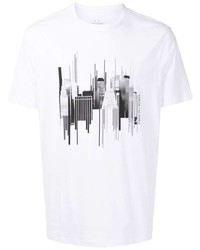 Armani Exchange New York City Print T Shirt