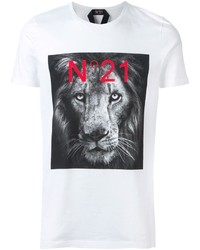 No.21 No21 Lion Print T Shirt