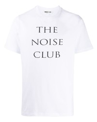 McQ Swallow Noise Club Print T Shirt