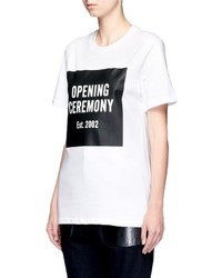 Opening Ceremony Oc Mirrored Logo T Shirt