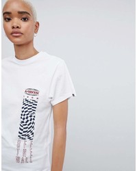 Vans Off Place T Shirt In White