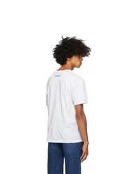 Telfar Off White And Black Logo Graphic T Shirt