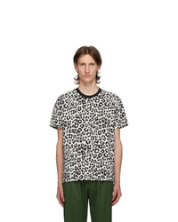 Kenzo Off White Leopard T Shirt