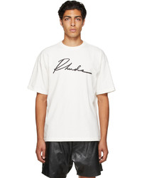 Rhude Off White Logo Script T Shirt