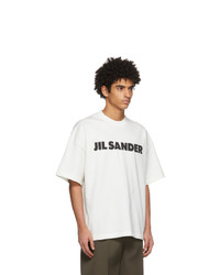 Jil Sander Off White Logo T Shirt