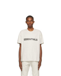 Essentials Off White Logo T Shirt