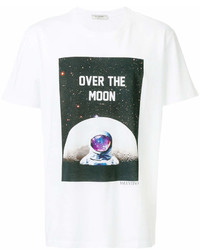 Valentino Over The Moon Print T Shirt