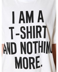 Moschino Oversized Printed Cotton T Shirt