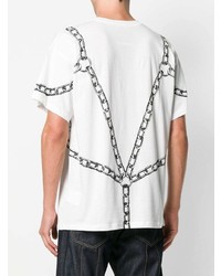 Moschino Padlock Print T Shirt