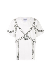 Moschino Padlock Print T Shirt