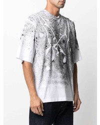 Marni Paint Splatter Print T Shirt