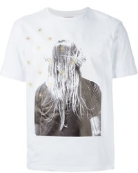 Palm Angels Portrait Print T Shirt