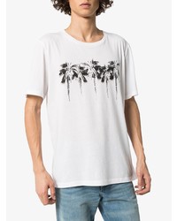 Saint Laurent Palmeraie Print T Shirt