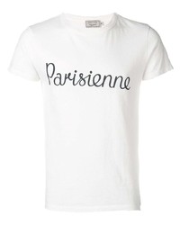 MAISON KITSUNÉ Parisienne Print T Shirt