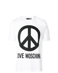 Love Moschino Peace Love T Shirt
