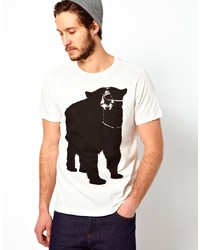 Penfield T Shirt With Big Bear Print