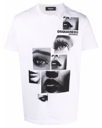 DSQUARED2 Photo Print T Shirt
