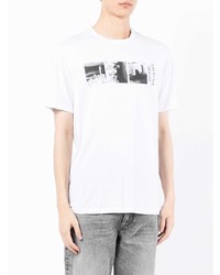 Armani Exchange Photographic Print Cotton T Shirt