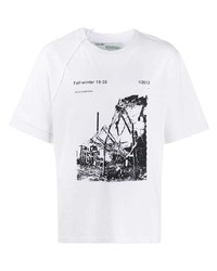 Off-White Photographic Print Logo T Shirt