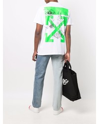 Off-White Pioneer Painting T Shirt