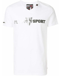 Plein Sport Logo Print T Shirt
