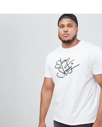 ASOS DESIGN Plus Relaxed T Shirt With Slow And Steady Print