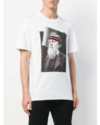 Neil Barrett Poseidon Print T Shirt