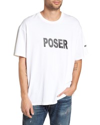 Mr. Completely Poser Oversize Graphic T Shirt