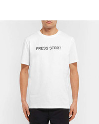 A.P.C. Printed Cotton Jersey T Shirt