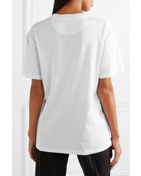 Valentino Printed Cotton Jersey T Shirt