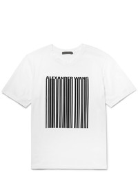 Alexander Wang Printed Cotton Jersey T Shirt