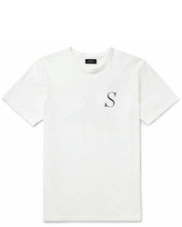 Saturdays Nyc Printed Cotton Jersey T Shirt