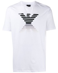 Emporio Armani Printed Eagle Logo T Shirt