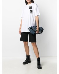 Raf Simons X Fred Perry Printed Patch Oversized T Shirt