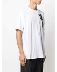 Raf Simons X Fred Perry Printed Patch Oversized T Shirt