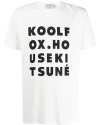 MAISON KITSUNÉ Printed Text T Shirt
