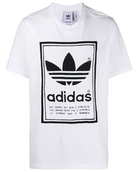 adidas Printed Trefoil Logo T Shirt