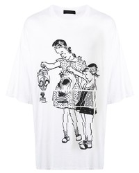 UNDERCOVE R Cartoon Print T Shirt