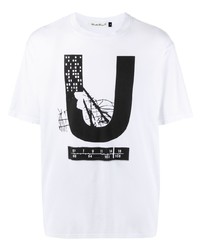 UNDERCOVE R Graphic Print Crew Neck T Shirt