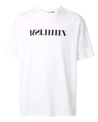 UNDERCOVE R Short Sleeve Logo Print T Shirt