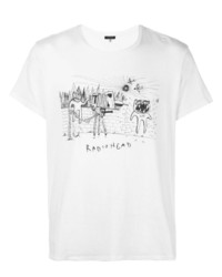 R13 Radiohead Print T Shirt