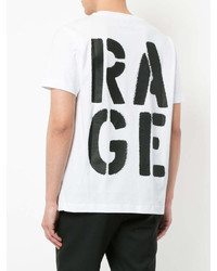 Palm Angels Rage Slogan Print T Shirt